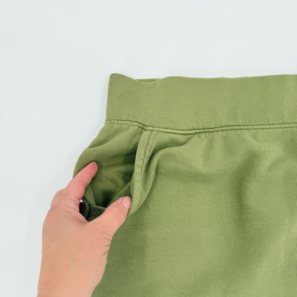 Pact Organic Women's Essentials Sweat Skirt in Green Size M - Picture 8 of 12